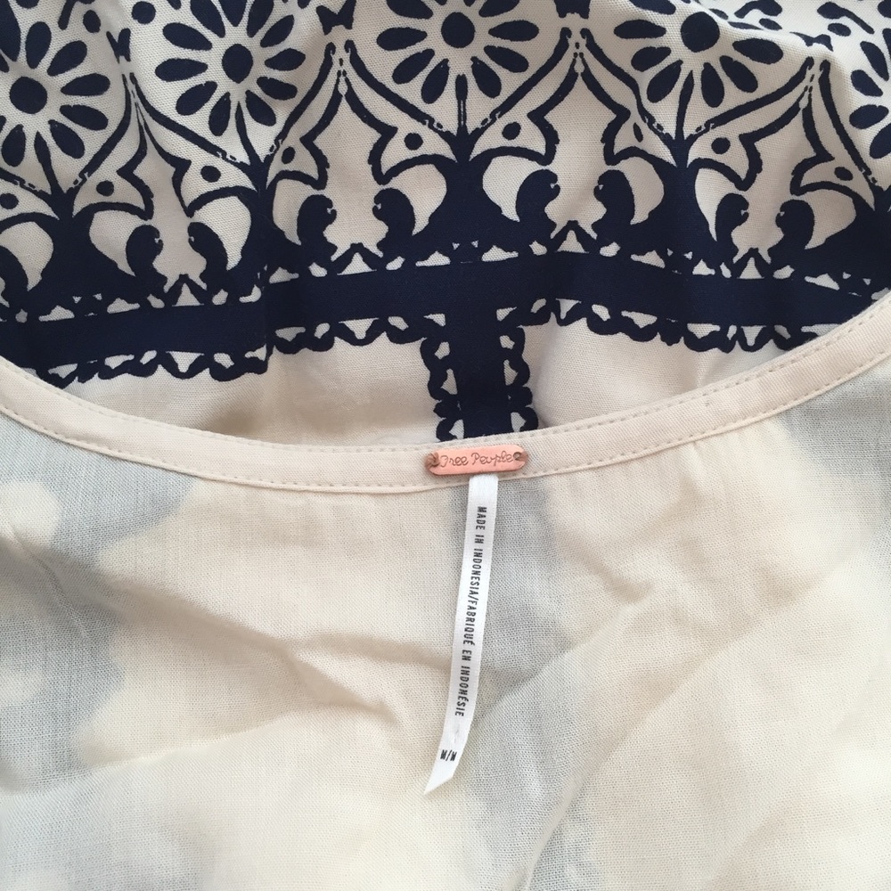 Free people tunic/mini dress with details size M - Picture 4 of 8